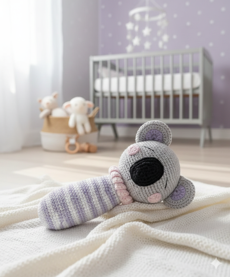 koala amigurumi baby rattle pattern koala amigurumi baby rattle pattern