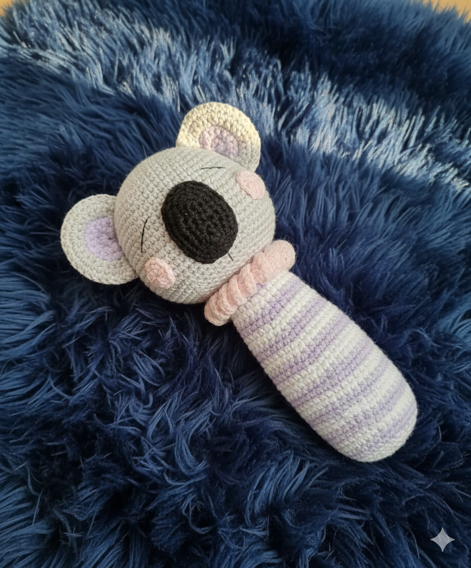 koala amigurumi baby rattle pattern koala amigurumi baby rattle pattern