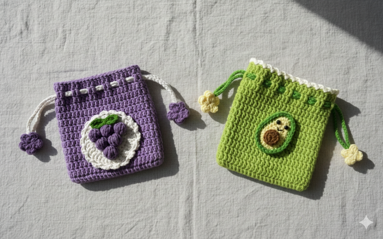 amigurumi fruit pouchet pattern amigurumi fruit pouchet pattern