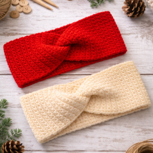 twisted headband crochet pattern
