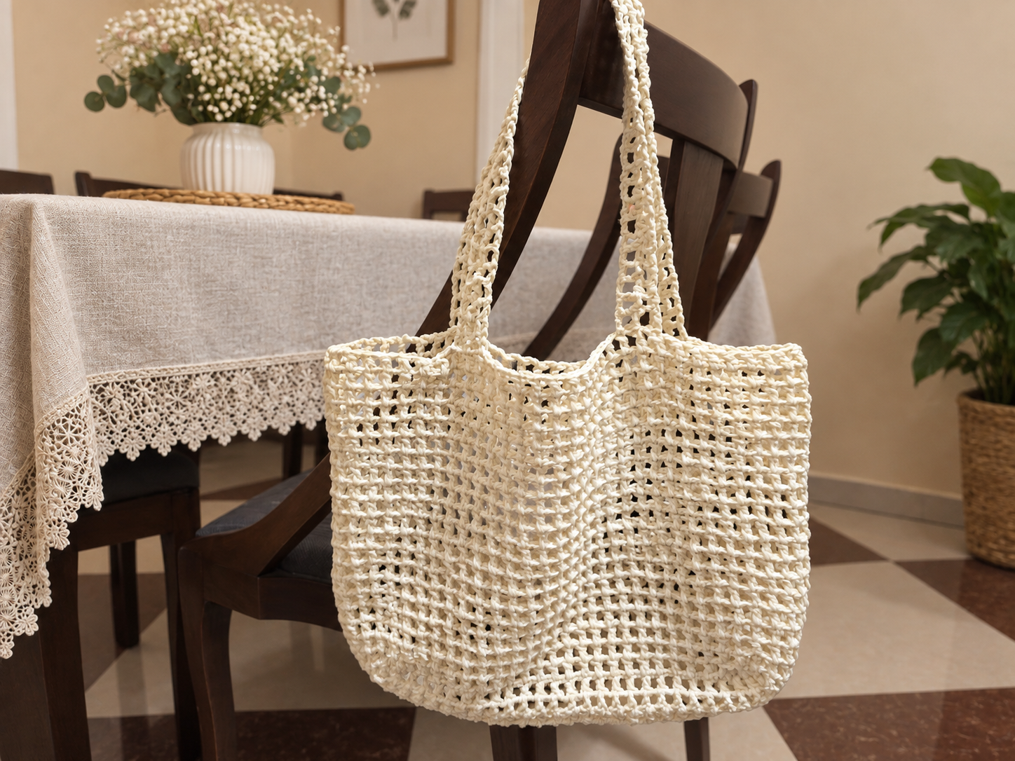 crochet mesh tote bag pattern crochet mesh tote bag pattern