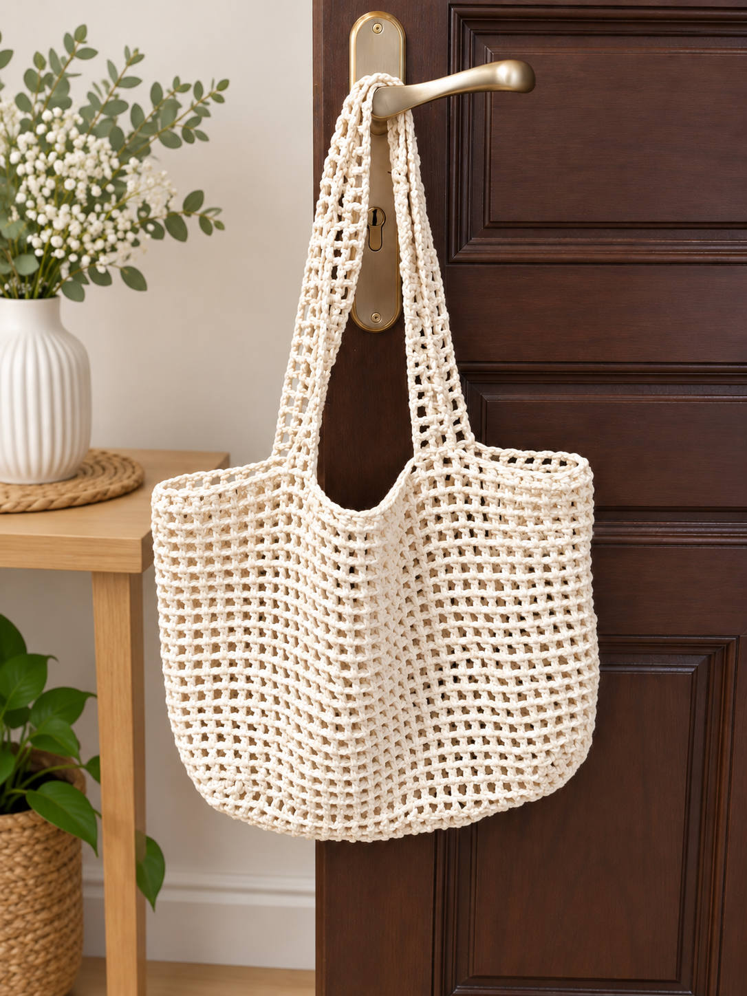 crochet mesh tote bag pattern crochet mesh tote bag pattern