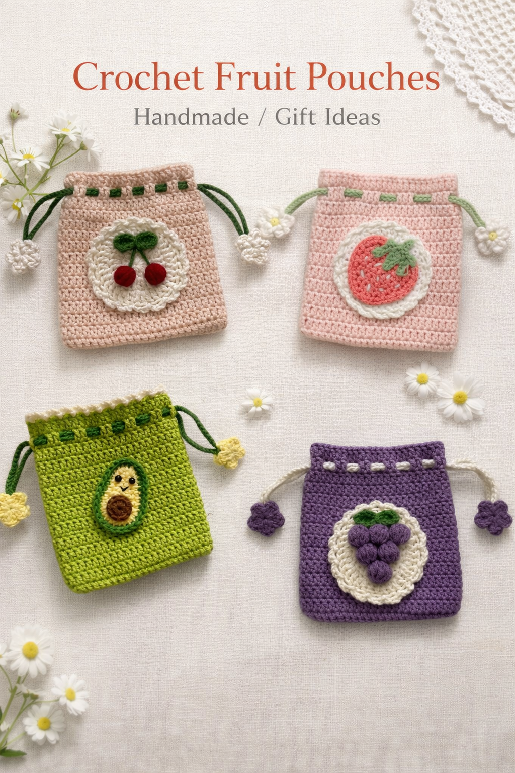 amigurumi fruit pouchet pattern amigurumi fruit pouchet pattern